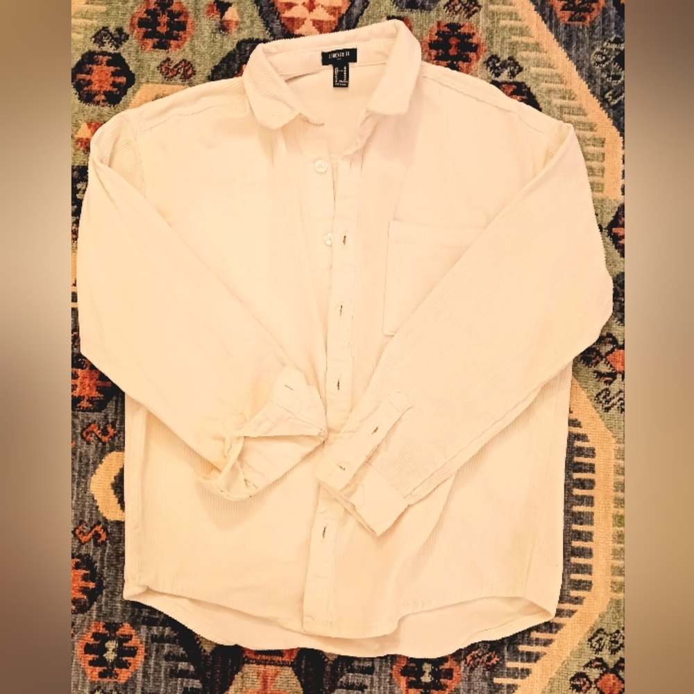 Corduroy button up